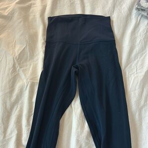 LULULEMON ALIGN LEGGINGS SIZE 2 25” NAVY